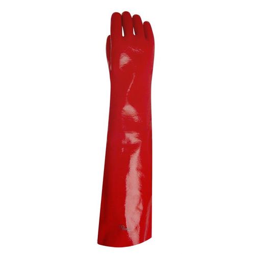 GUANTES TOYSA PVC ROJO 60CM