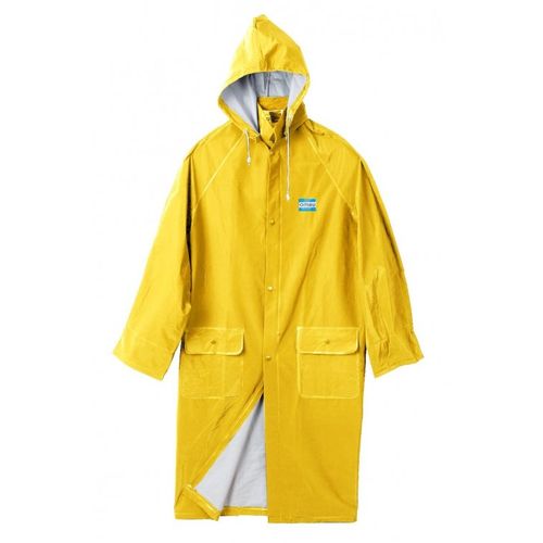 CAPA DE LLUVIA OMBU PVC  TALLE M AMARILLO