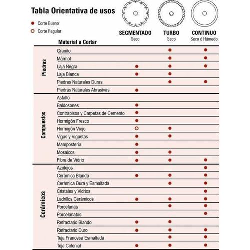 DISCO DIAM. BRAVO 9" SEGMENTADO
