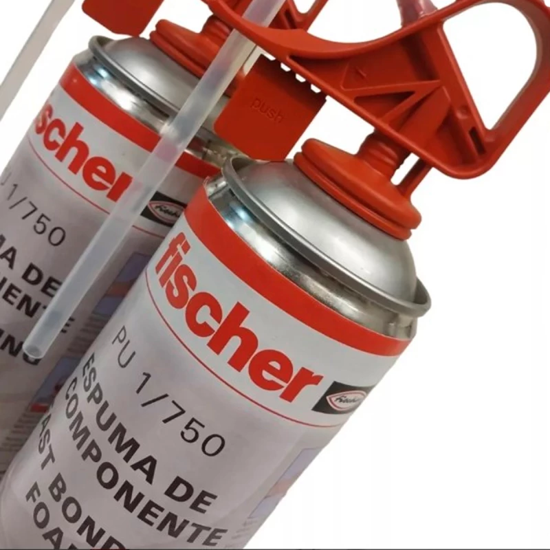 ESPUMA DE POLIURETANO FISCHER 750 ML