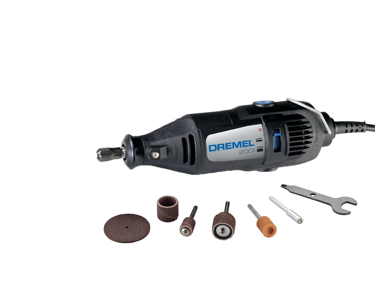 MINITORNO DREMEL 200 6 ACCESORIOS F0130200NE