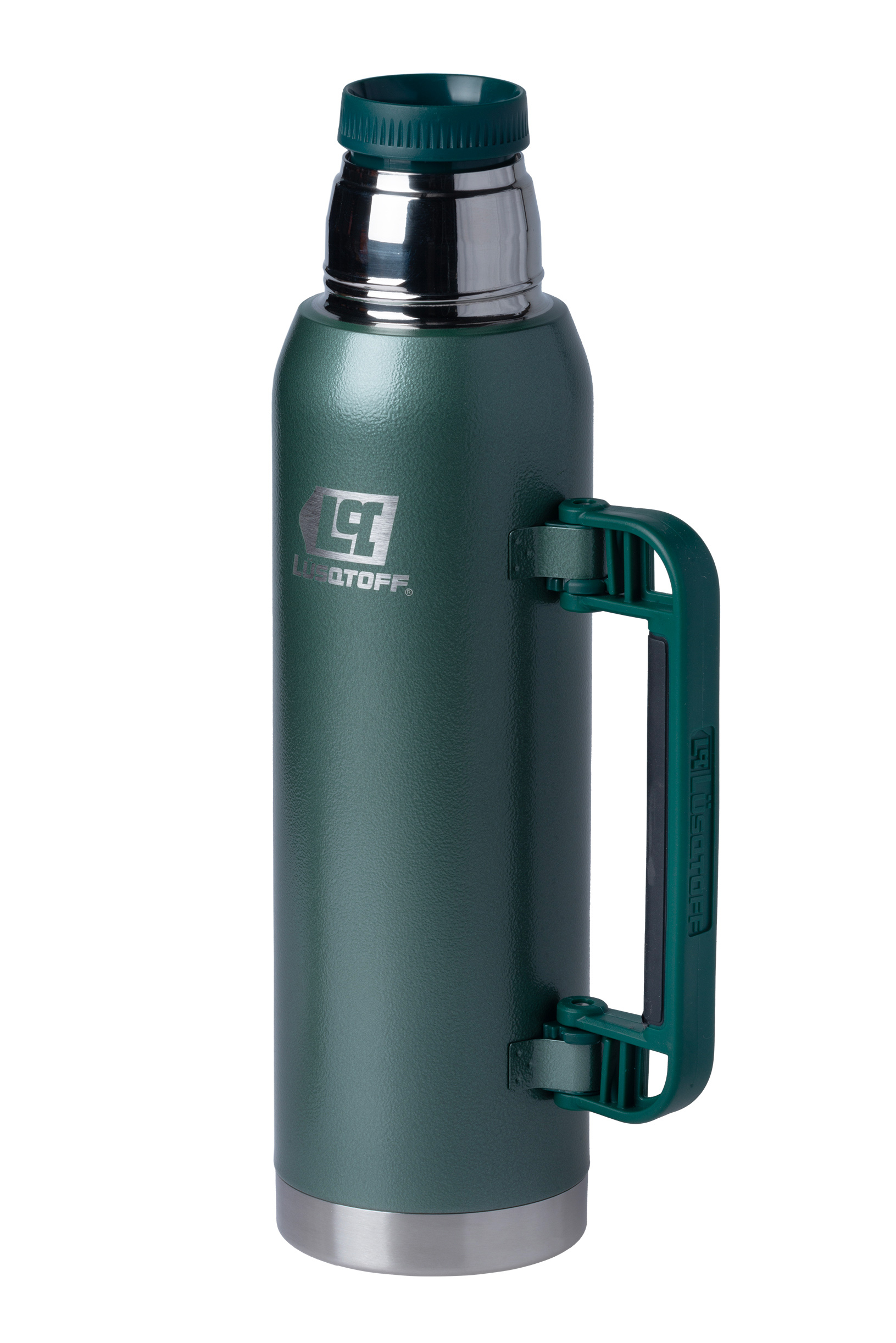 TERMO LUSQTOFF 1.3LT VERDE CON PICO CEBADOR TL1.3-9