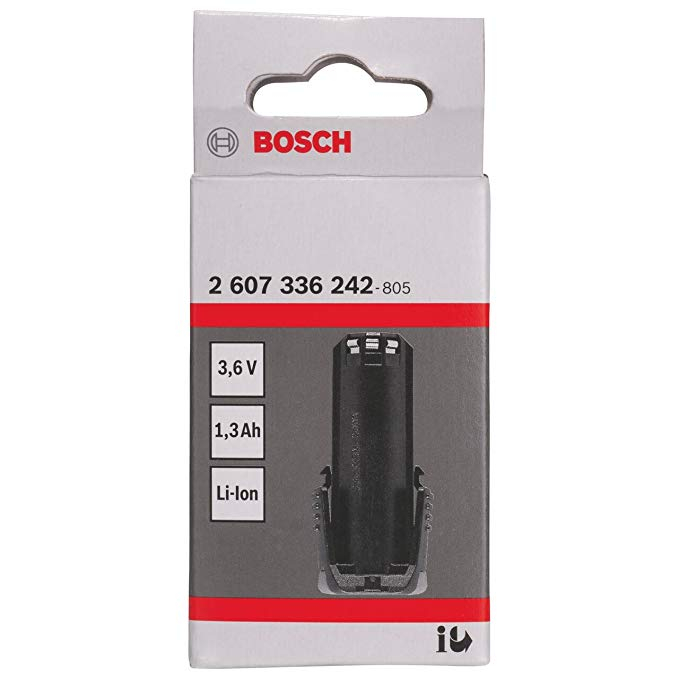 BATERIA BOSCH 3.6 V LI-ION  1.3 AH 607336242