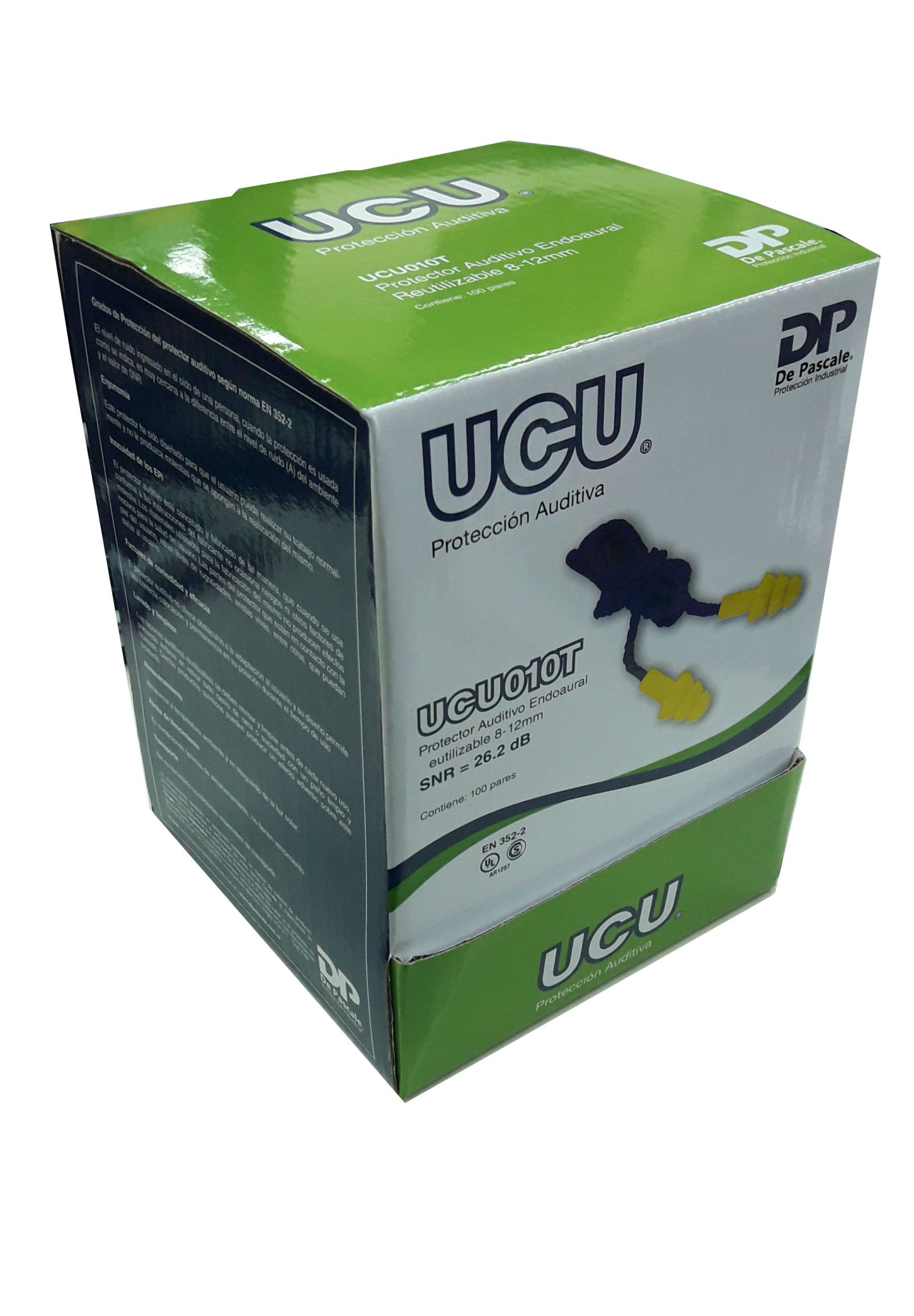 ENDOAURAL UCU TRIALETADO C/CORDON UCU010T