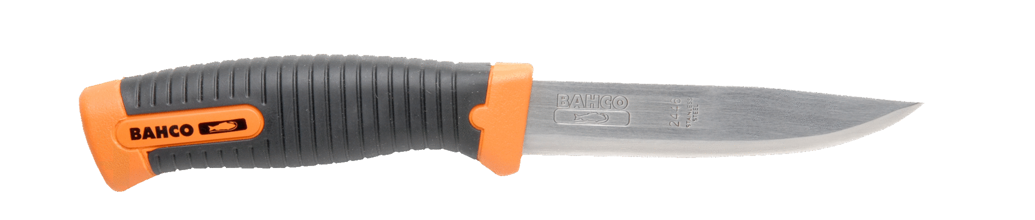 CUCHILLO BAHCO CON FUNDA MANGO BICOMPONENTE 2446