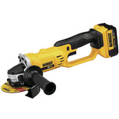 AMOLADORA ANGULAR INALAMBRICA DEWALT 4 1/2 DCG412M2 20V MAX