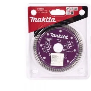 DISCO DIAMANTADO MAKITA 115*22.23 MM PARA PORCELANATO D-50893