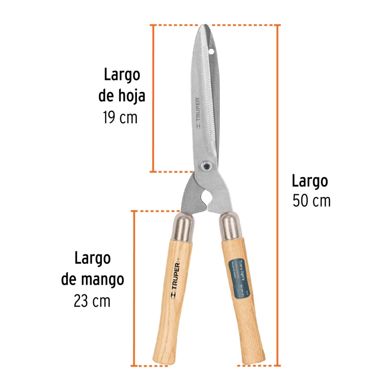 TIJERA TRUPER CORTACERCO TEMPLADA 20" 18376