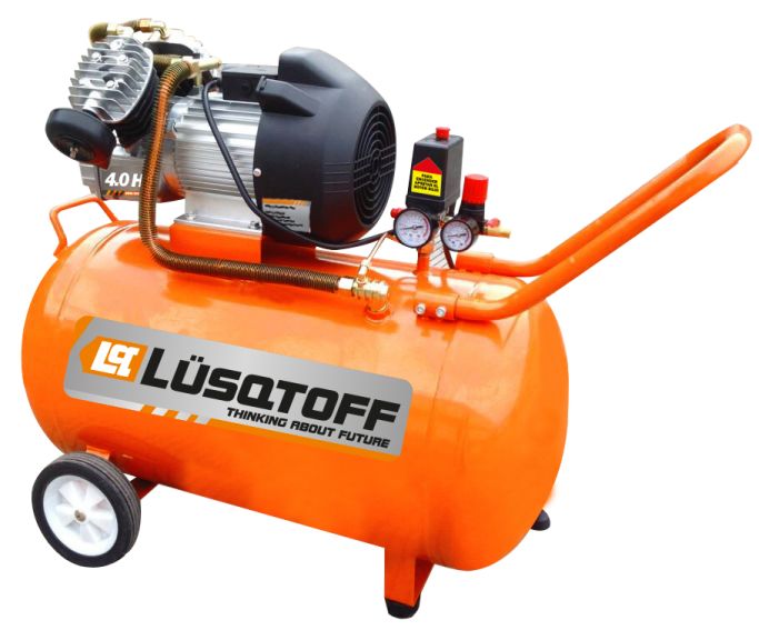 COMPRESOR LUSQTOFF 100 LTS 4HP 40100 BICILINDRICO