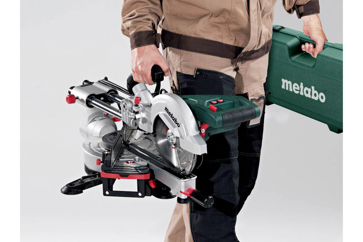 INGLETEADORA TERESCOPICA CON LASER METABO KGS 305 M