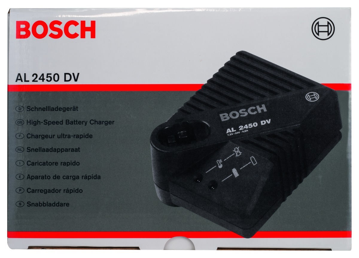 CARGADOR BATERIA BOSCH 7.2-24V AL2450 DV  225028