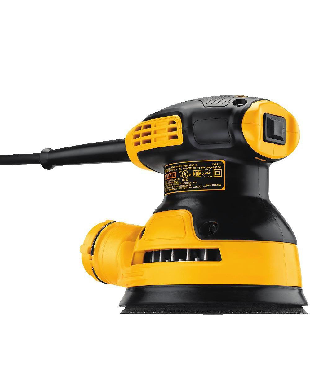 LIJADORA DEWALT ROTORBITAL 5 DWE6421 275W