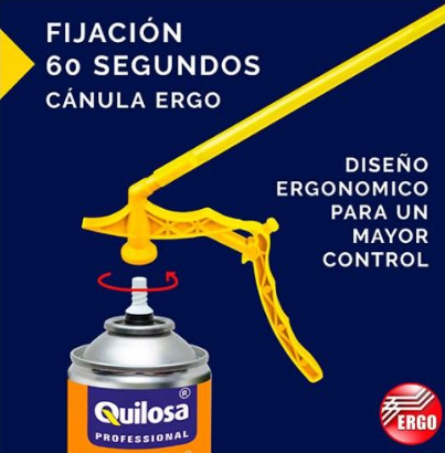 ADHESIVO  ESPUMA ORBAFOAM 60 SEG 750ML.QUILOSA