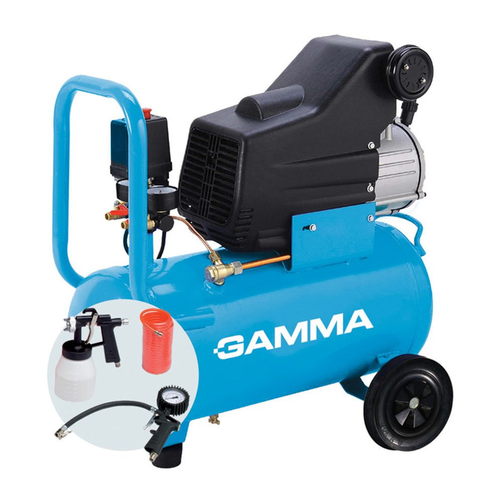 COMPRESOR GAMMA 50 LTS 2,5 HP CON KIT 5P G2851KAR C/A