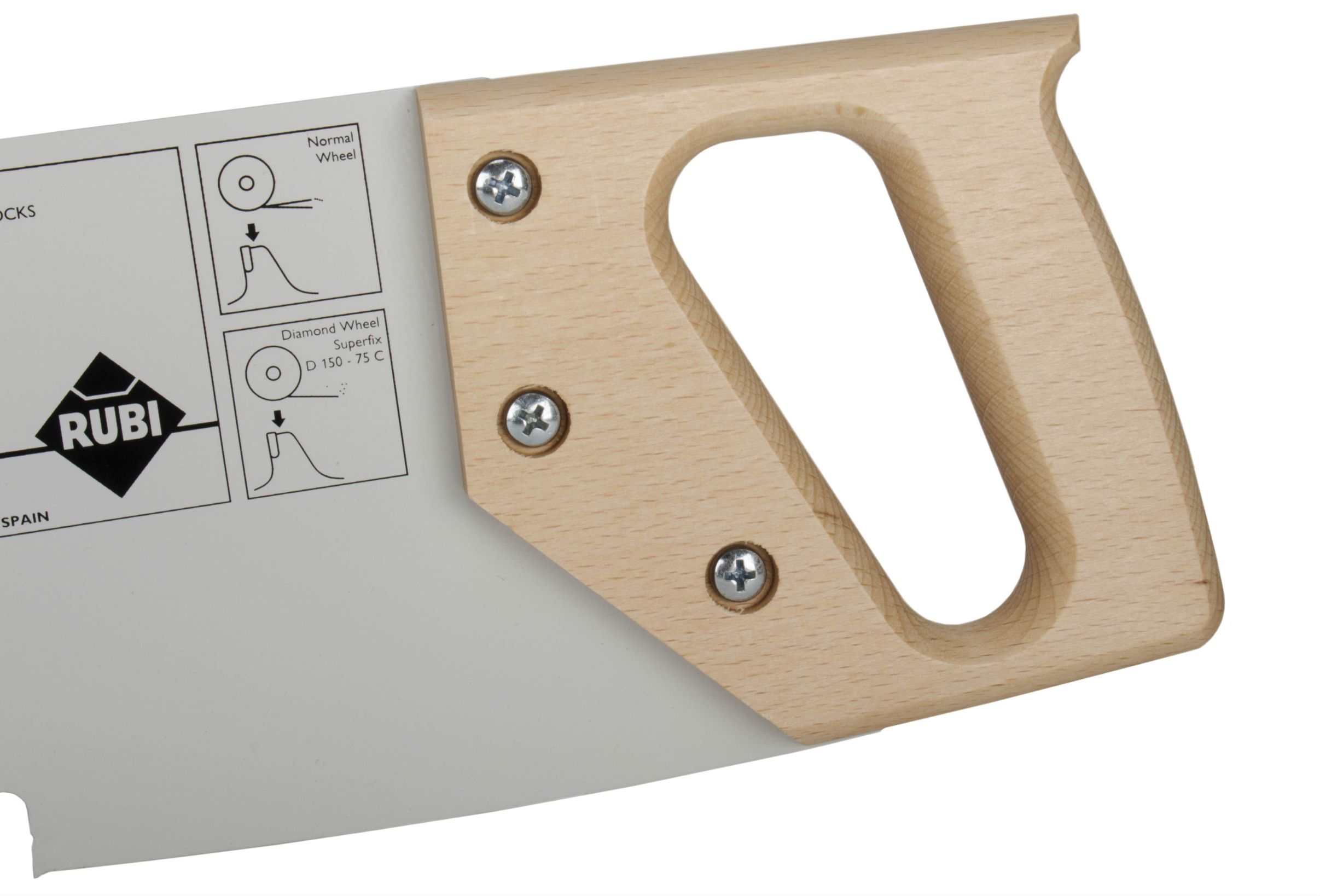 SERRUCHO PARA BLOQUES DE HORMIGÓN RUBI 70CM 70930