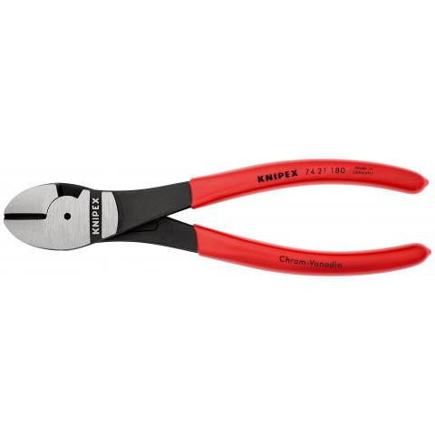 ALICATE KNIPEX 180MM CORTE OBLICUO 74-12-180