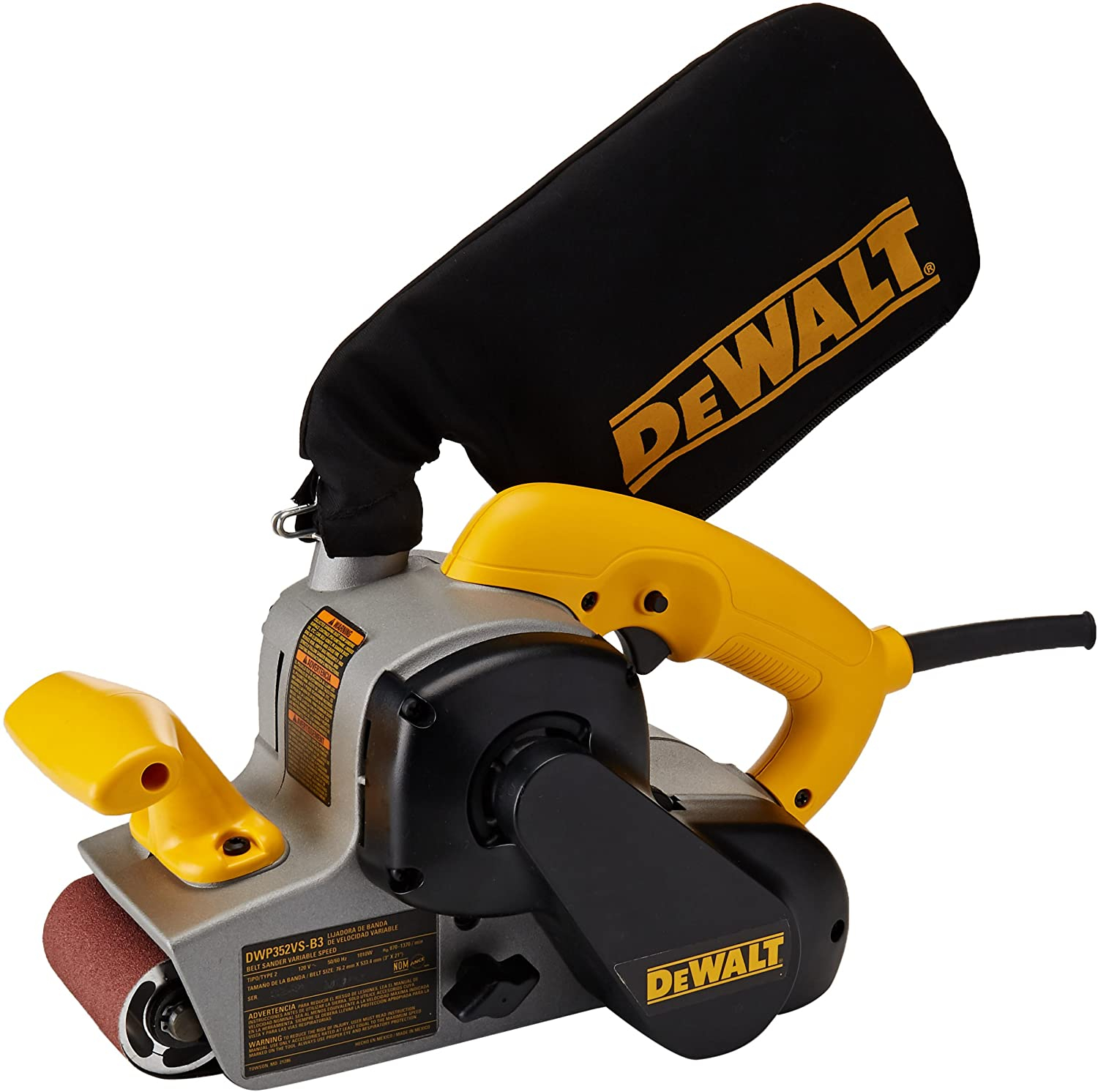 LIJADORA DE BANDA DEWALT DWP352VS 76.2*533.4MM