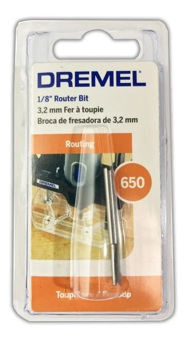 FRESA DREMEL RECTA 650 1/8