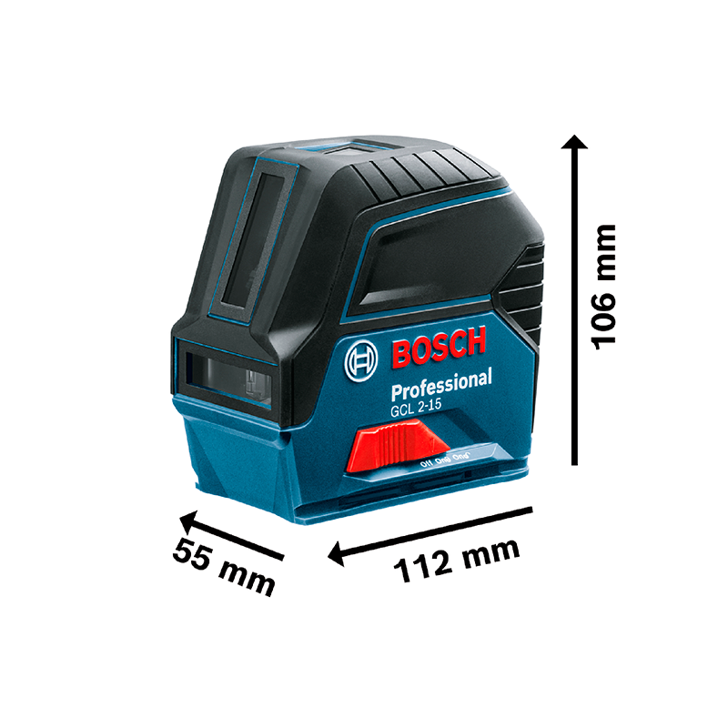 NIVEL LASER BOSCH GCL 2-15 CON RM1 CON MALETIN 066E02