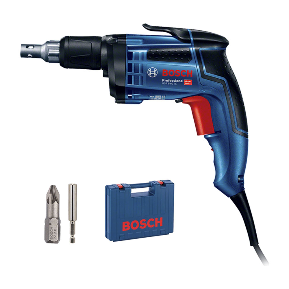 ATORNILLADORA BOSCH GSR 6-60 TE DURLOCK 701W 14452 CON MALETIN