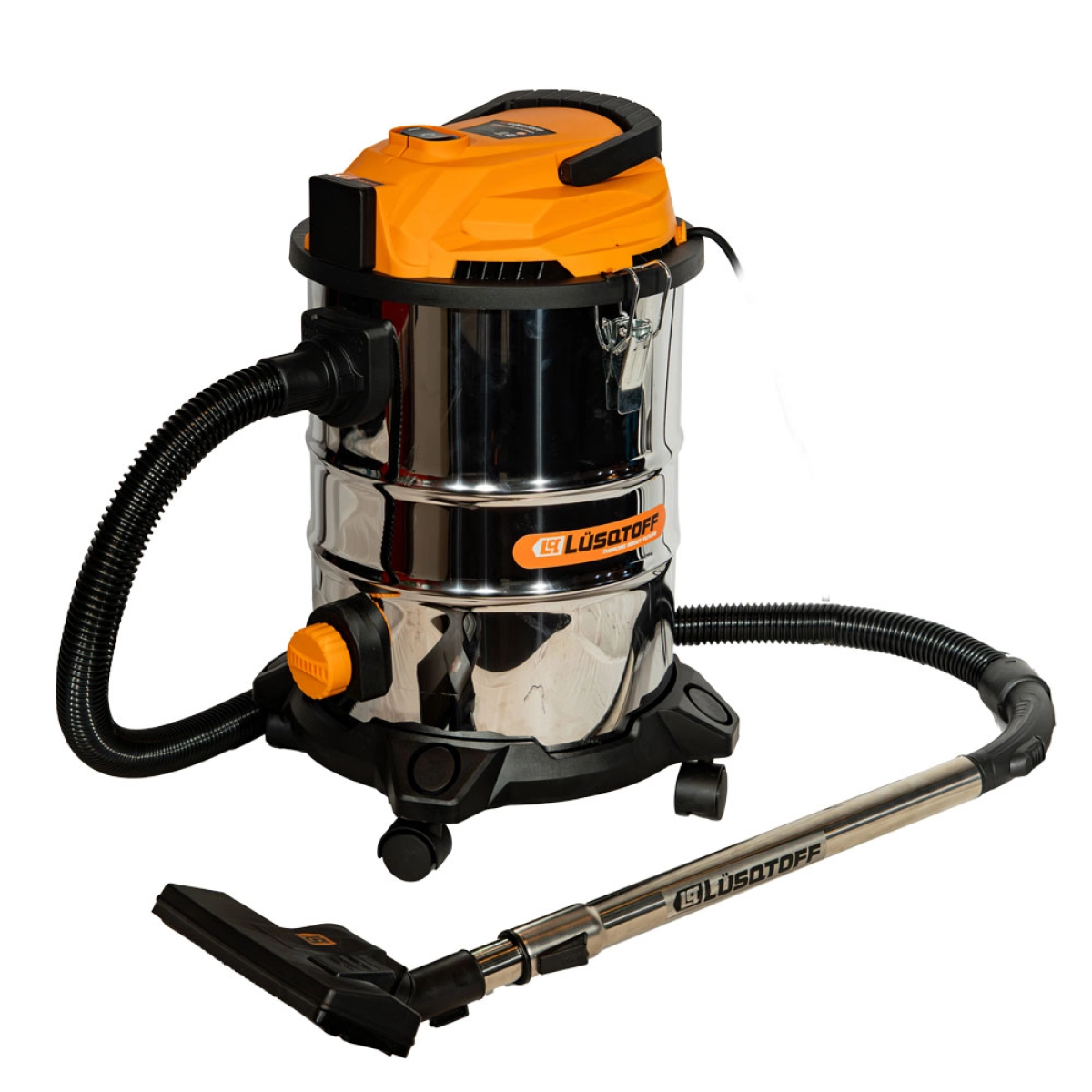 ASPIRADORA LUSQTOFF 25LTS INDUSTRIAL INOX LA-1400M