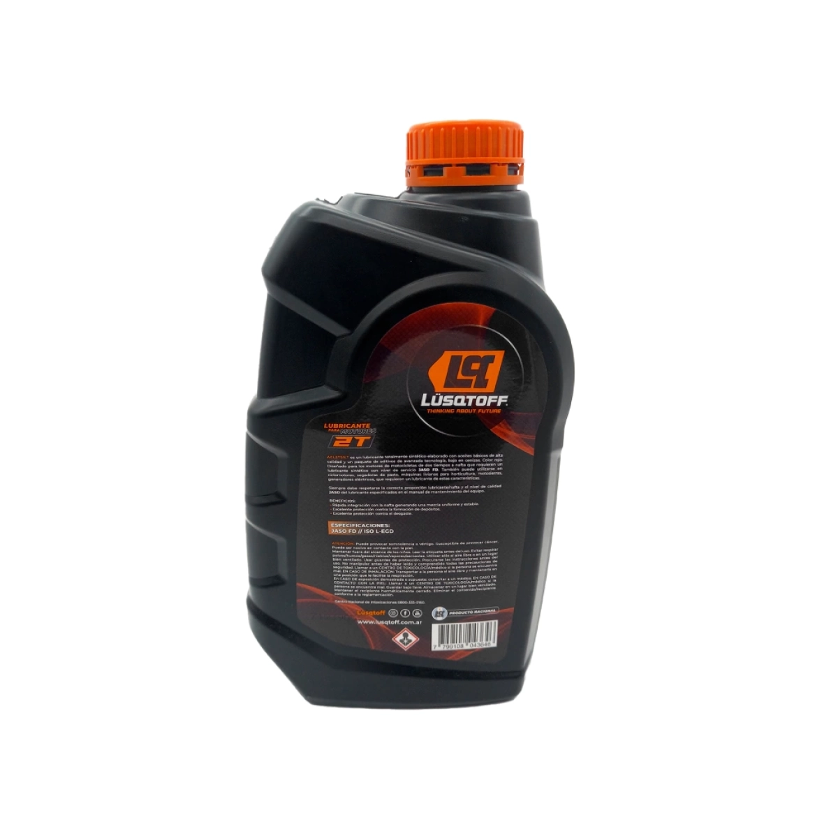 ACEITE LUSQTOFF 2T SINTETICO 1 LITRO